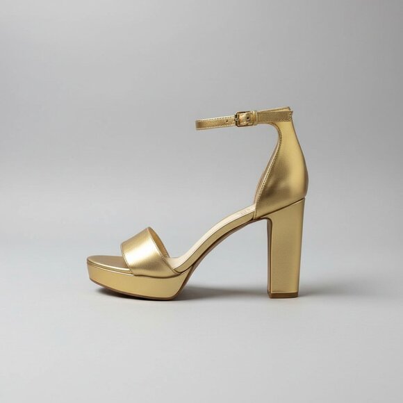 Vince Camuto gold Sathina shoes, size 6.5, NEW IN BOX! - Picture 2 of 6